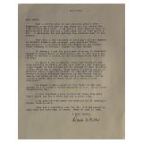 Gilligans Island Dawn Wells Signed Letter