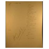 Harry Connick Jr. original autograph