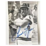 California Angels Fred Lynn signed photo