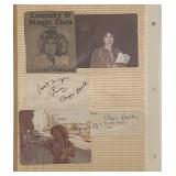 Elayne Boosler photo album page with original...