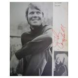Glen Campbell signed book photo