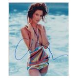 Supermodel Christy Turlington Signed Photo