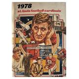 1978 St. Louis Cardinals team program