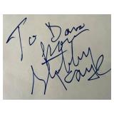 Guys and Dolls Stubby Kaye autograph