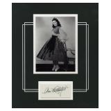 Gone with the Wind Careen Ann Rutherford Signed...