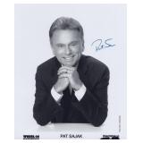 Wheel of Fortune Pat Sajak Signed Photo