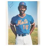 New York Mets George Foster signed photo