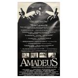 Amadeus 1984 original movie poster