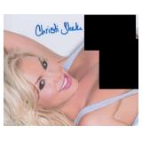 Playboy Playmate Christi Shake Signed Photo