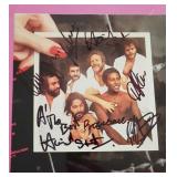 Average White Band signed album cover photo