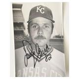Kansas City Royals Larry Gura signed photo