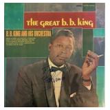 B B King The Great B B King signed album