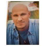 Kevin Sharp signed magazine photo