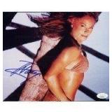 WWF WWE Diva Ivory Signed Photo