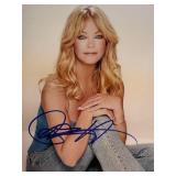 Goldie Hawn signed photo
