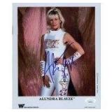 WWE WWF Wrestler Alundra Blayze Madusa Signed...