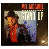 Mel McDaniel signed 45