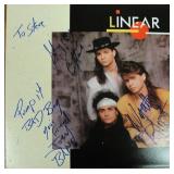 Linear band signed album