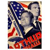 Rare The Manchurian Candidate set prop poster