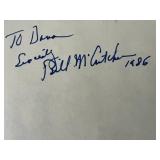 Bill McCutcheon autograph