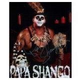 WWE WWF Wrestler Papa Shango Signed Photo