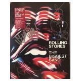 The Rolling Stones The Biggest Bang signed DVD...