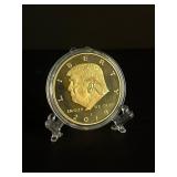 US President Donald Trump 2019 Gold Plated...