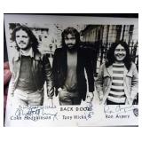 Rare Back Door band signed promo photo
