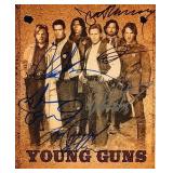 Young Guns cast signed photo