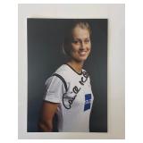 Badminton player Camilla Martin signed photo
