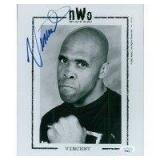 WCW NWO Vincent Signed Photo