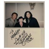 5th Dimension Billy Davis Jr. Signed Card