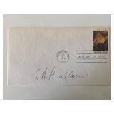 John Houseman signed first day cover