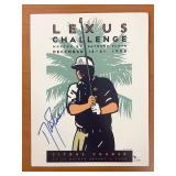 Dan Jansen signed Lexus Challenge program