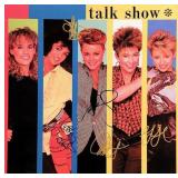 The Go- Go's Talk Show signed album. GFA...