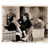 Groucho Marx and Chico Marx signed movie still...
