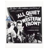 All Quiet On The Western Front Lew Ayres Signed...