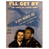 Spencer Tracy signed sheet music