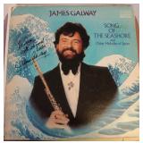 James Galway Songs of the Seashore signed album