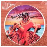 10cc signed "Deceptive Bends" album. GFA...