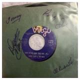 Doug Clark & the Nuts signed 45 Doug Clark,...
