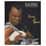 Street Fighter Grand L Bush Signed Photo