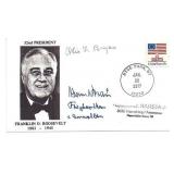 Otis F. & Bauer, Hans Bryan Signed Cover