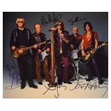 Aerosmith signed promo photo