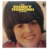 Donny Osmond signed album