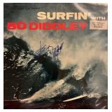 Bo Diddley Surfin with Bo Diddley signed album