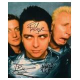 Green Day signed promo photo