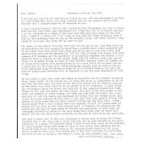 Gangster Alvin Karpis Typed Letter