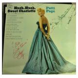 Patti Page Hush, Hush Sweet Charlotte signed album