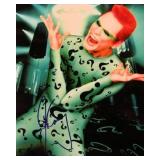 Batman Jim Carrey signed movie still photo